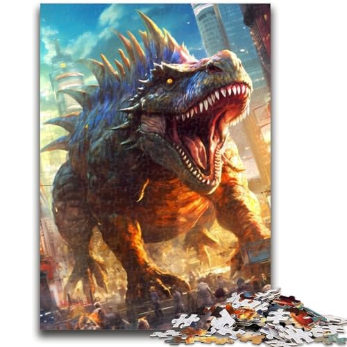 Puzzles für Erwachsene und Jugendliche, Puzzle T-Rex Dinosaur Fury, lebendiges und einzigartiges Design, entspannendes und herausforderndes Puzzle-Erlebnis, 26x38cm Puzzles für Erwachsene und Jugendliche, Puzzle T-Rex Dinosaur Fury, lebendiges und einzigartiges Design, entspannendes und herausforderndes Puzzle-Erlebnis, 26x38cm von LYXIANY