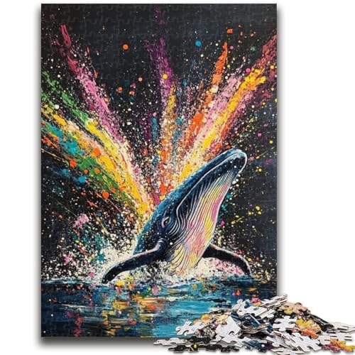 Puzzles für Erwachsene und Jugendliche, Puzzle-Wal-Graffiti-Quizspiel, ganze Familie, 50x75cm Puzzles für Erwachsene und Jugendliche, Puzzle-Wal-Graffiti-Quizspiel, ganze Familie, 50x75cm von LYXIANY