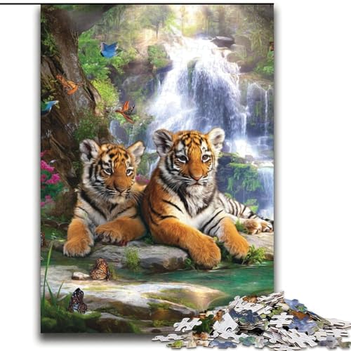 Puzzles für Erwachsene und Jugendliche, Tiger, Lernspiele, Heimdekoration, Lernspiel für Geburtstag, Weihnachten, 70x100cm Puzzles für Erwachsene und Jugendliche, Tiger, Lernspiele, Heimdekoration, Lernspiel für Geburtstag, Weihnachten, 70x100cm von LYXIANY