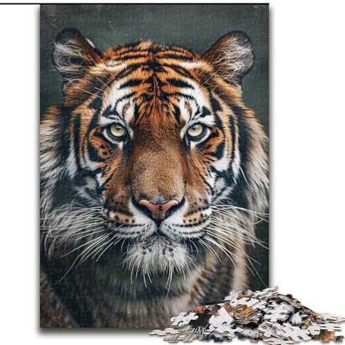 Puzzles für Erwachsene und Jugendliche, Tigerkunst, Lernspiele, Heimdekoration, Lernspiel für Geburtstag, Weihnachten, 50x75cm Puzzles für Erwachsene und Jugendliche, Tigerkunst, Lernspiele, Heimdekoration, Lernspiel für Geburtstag, Weihnachten, 50x75cm von LYXIANY