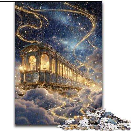 Puzzles für Erwachsene und Jugendliche, Weltraumzug, anspruchsvolles Spiel und Lernspiel für die ganze Familie zum Geburtstag, Weihnachten, 50x75cm von LYXIANY