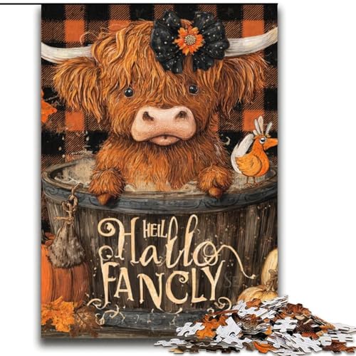 Puzzles für Erwachsene und Jugendliche, Yak, anspruchsvolles Spiel und Lernspiel für die ganze Familie zum Geburtstag, Weihnachten, 70x100cm von LYXIANY