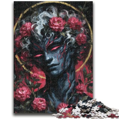 Puzzles für Erwachsene und Jugendliche, geheimnisvolles Elfenmädchen, Stressabbau, schwierige Herausforderung, gutes Geschenk für die ganze Familie, 50x75cm Puzzles für Erwachsene und Jugendliche, geheimnisvolles Elfenmädchen, Stressabbau, schwierige Herausforderung, gutes Geschenk für die ganze Familie, 50x75cm von LYXIANY