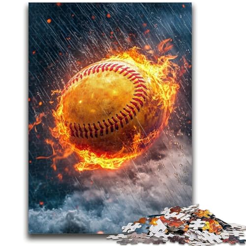 Puzzles für Erwachsene und Teenager, 1000 Teile, Softball-Sport, hilft dem Gehirn beim Trainieren, süchtig machendes Spielzeug zur Förderung der Geduld, Wanddekoration, 26x38cm Puzzles für Erwachsene und Teenager, 1000 Teile, Softball-Sport, hilft dem Gehirn beim Trainieren, süchtig machendes Spielzeug zur Förderung der Geduld, Wanddekoration, 26x38cm von LYXIANY