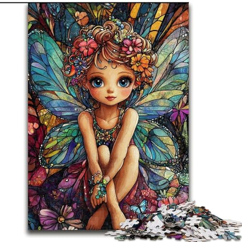 Puzzles für Erwachsene und Teenager, Puzzle, Anime-Hexenmädchen, Spielzeug, Lernspiele, Stressabbau, tolle Geschenke und Spielzeuge, 26x38cm von LYXIANY