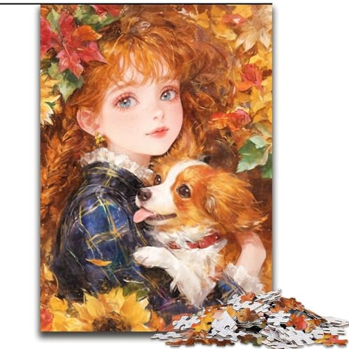 Puzzles für Erwachsene und Teenager, Puzzle, Anime-Mädchen-Spielzeug, Lernspiele, Stressabbau, tolle Geschenke und Spielzeuge, 26x38cm von LYXIANY