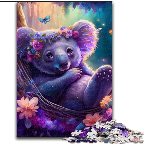 Puzzles für Erwachsene. Wunderschöne Leoparden-Puzzles für Erwachsene, Größe: 50x75cm, für Reiseliebhaber und Paare, anspruchsvolles Spielzeug von LYXIANY