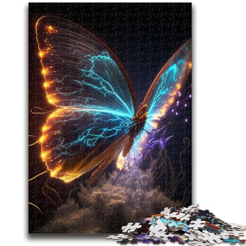 Puzzles für Teenager, 1000 Puzzles, Schmetterling, bunt, hilft dem Gehirn, süchtig machendes Spielzeug zur Förderung der Geduld, Wanddekoration, 50x75cm Puzzles für Teenager, 1000 Puzzles, Schmetterling, bunt, hilft dem Gehirn, süchtig machendes Spielzeug zur Förderung der Geduld, Wanddekoration, 50x75cm von LYXIANY
