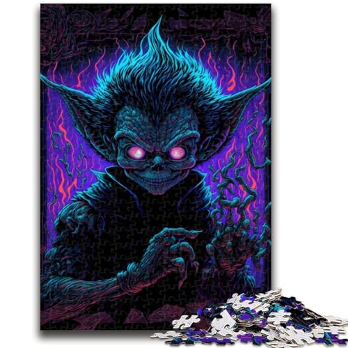 Puzzles für Teenager, 1000 Puzzles, das Monster hilft dem Gehirn, süchtig machendes Spielzeug zu trainieren, um Geduld zu fördern, Wanddekoration, 26x38cm von LYXIANY