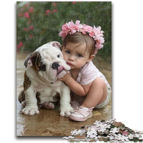 Puzzles für Teenager, 1000 Stück, Welpen- und Mädchen-Lernspielzeug, einzigartige Heimdekoration und Geschenke für Kinder ab 14 Jahren, 26x38cm Puzzles für Teenager, 1000 Stück, Welpen- und Mädchen-Lernspielzeug, einzigartige Heimdekoration und Geschenke für Kinder ab 14 Jahren, 26x38cm von LYXIANY