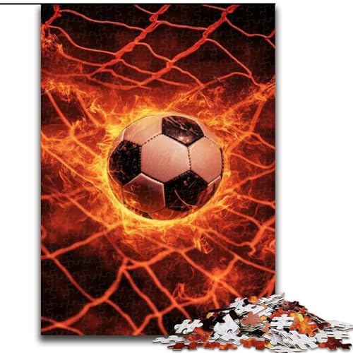 Puzzles für Teenager, 1000 Teile, Fußball, Lernspielzeug, Familienspiele, einzigartige Geburtstags- und Geschenkideen, 50x75cm von LYXIANY