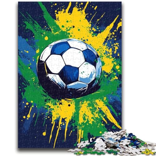 Puzzles für Teenager, 1000 Teile, Fußball, pädagogisches Spielzeug zum Stressabbau, Eltern-Kind-Interaktion für Kinder ab 14 Jahren, 50x75cm Puzzles für Teenager, 1000 Teile, Fußball, pädagogisches Spielzeug zum Stressabbau, Eltern-Kind-Interaktion für Kinder ab 14 Jahren, 50x75cm von LYXIANY