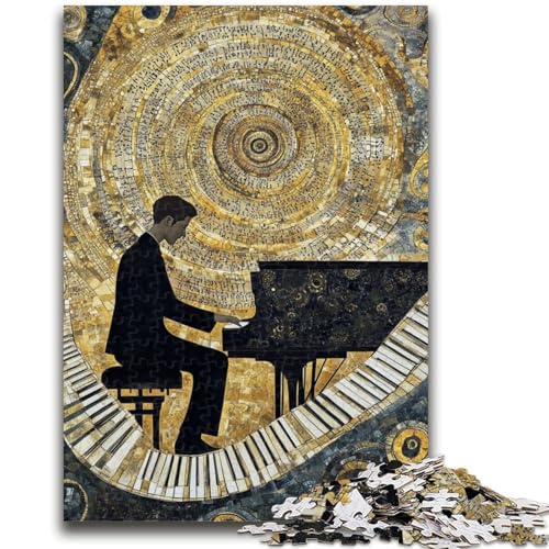 Puzzles für Teenager, 1000 Teile, Puzzle Art Piano, Stressabbau, Staycation, Zeit totschlagen, mit passendem Poster und Quizblatt, 50x75cm Puzzles für Teenager, 1000 Teile, Puzzle Art Piano, Stressabbau, Staycation, Zeit totschlagen, mit passendem Poster und Quizblatt, 50x75cm von LYXIANY