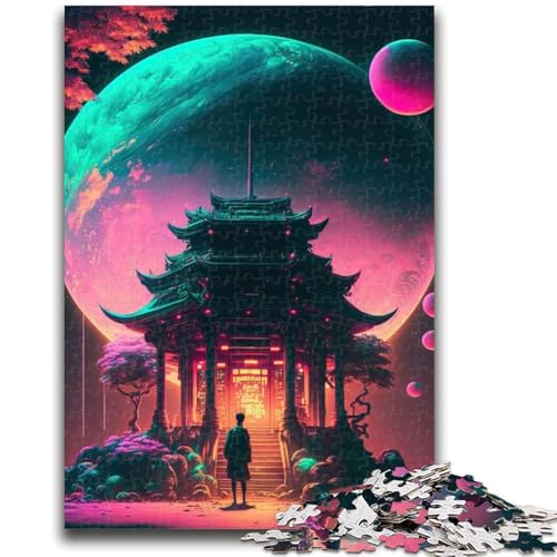 Puzzles für Teenager, 1000-teiliges Puzzle, Japanisches Fantasietor, lebendiges und einzigartiges Design, entspannendes und herausforderndes Puzzle-Erlebnis, 50x75cm Puzzles für Teenager, 1000-teiliges Puzzle, Japanisches Fantasietor, lebendiges und einzigartiges Design, entspannendes und herausforderndes Puzzle-Erlebnis, 50x75cm von LYXIANY