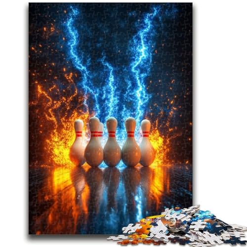 Puzzles für Teenager, Bowling-Sport, Herausforderung für die Gehirnintelligenz, süchtig machendes Spielzeug, Geburtstagsgeschenk, Geschenke, Wandkunst, 50x75cm Puzzles für Teenager, Bowling-Sport, Herausforderung für die Gehirnintelligenz, süchtig machendes Spielzeug, Geburtstagsgeschenk, Geschenke, Wandkunst, 50x75cm von LYXIANY