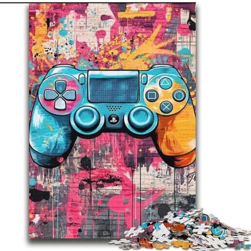 Puzzles für Teenager, Graffiti-Spiel, Lernspielzeug, Familienspiele, Lernspiel zum Geburtstag, Weihnachten, 38x52cm von LYXIANY