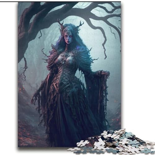 Puzzles für Teenager 2000 Die Hexe Lernspielzeug Einzigartige Heimdekoration und Geschenke für Kinder ab 14 Jahren 70x100cm von LYXIANY