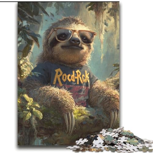 Puzzles für Teenager 2000 Dschungelfaultiere Lernspielzeug Einzigartige Heimdekoration und Geschenke für Kinder ab 14 Jahren 70x100cm Puzzles für Teenager 2000 Dschungelfaultiere Lernspielzeug Einzigartige Heimdekoration und Geschenke für Kinder ab 14 Jahren 70x100cm von LYXIANY