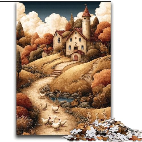 Puzzles für Teenager 2000 Landschaftskunst, Lernspiele, Heimdekoration, Lernspiel für Geburtstag, Weihnachten, 70x100cm von LYXIANY