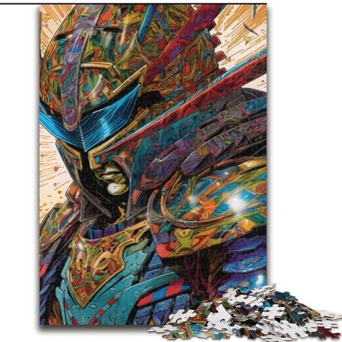 Puzzles für Teenager Samurai, geeignet für Personen ab 14 Jahren, Lernspiele, Wichtelgeschenke (Größe 50x75cm) von LYXIANY