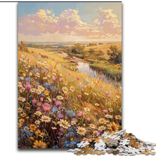 Puzzles für Teenager im japanischen Stil, Familienunterhaltungsspielzeug, Lernspiel für Geburtstage, Weihnachten, für Kinder ab 14 Jahren (Größe 50x75cm) von LYXIANY