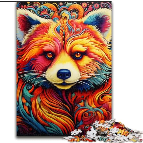 Roter Panda Tierpuzzle 1000 Teile für Erwachsene, Papppuzzle für Erwachsene, anspruchsvolles Denkspiel für Teenager, Spaß für den Familienspieleabend, 26x38cm Roter Panda Tierpuzzle 1000 Teile für Erwachsene, Papppuzzle für Erwachsene, anspruchsvolles Denkspiel für Teenager, Spaß für den Familienspieleabend, 26x38cm von LYXIANY