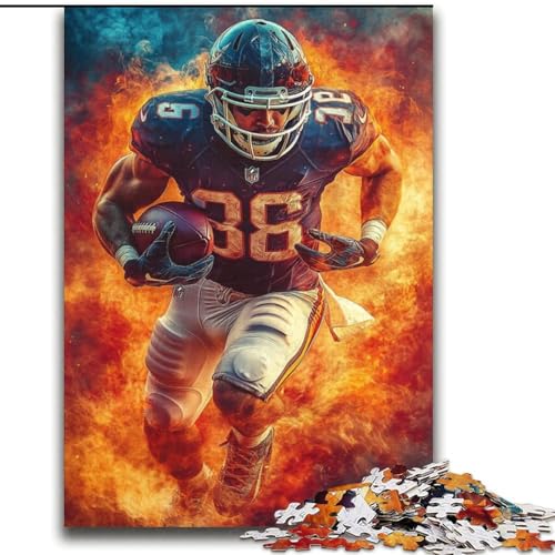 Rugby-Spieler-Puzzle, 2000 Teile, für Teenager, anspruchsvolle Spiele, ganze Familie (70x100cm) von LYXIANY