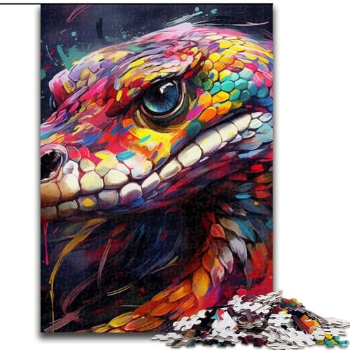 Schneeberg-Puzzle, 1000 Teile, schwierige Puzzles für Erwachsene, Weihnachten, Halloween, Ostern, Neujahr, Größe: 50x75cm von LYXIANY