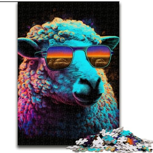 Sheepwave Puzzle 1000 Teile für Erwachsene, Holzpuzzle, Weihnachten, Halloween, Ostern, Neujahr, Größe 50x75cm Sheepwave Puzzle 1000 Teile für Erwachsene, Holzpuzzle, Weihnachten, Halloween, Ostern, Neujahr, Größe 50x75cm von LYXIANY