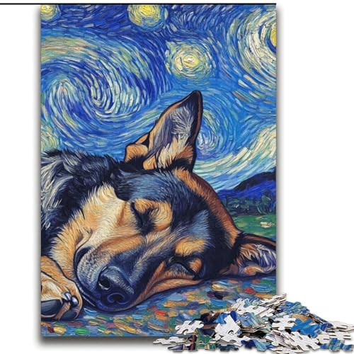 Shepherd Night Sky 2000-teiliges Puzzle für Erwachsene, Geschenke, Entspannungsspiele stärken die Liebe zwischen Paaren, für 14-Jährige (70x100cm) von LYXIANY
