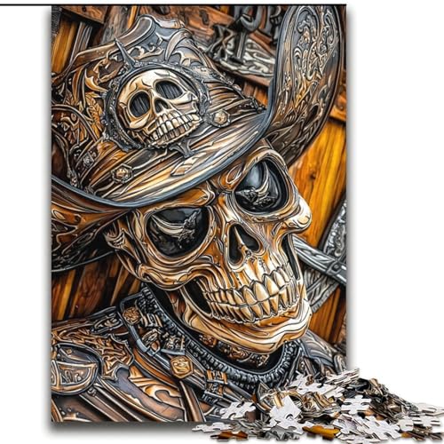 Skelett-Puzzle, 2000 Teile, für Jugendliche ab 14 Jahren, Geschenkideen zur Heimdekoration (70x100cm) von LYXIANY