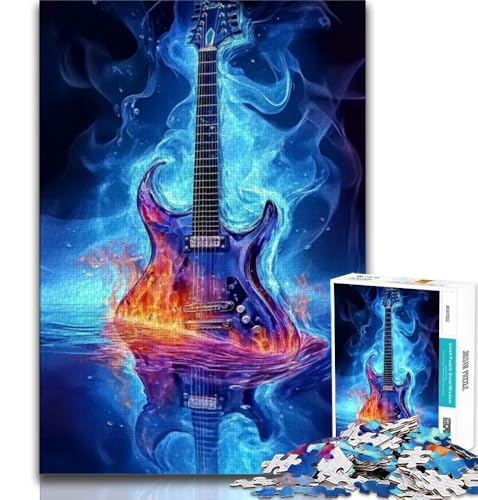 Smoke Piano Puzzle 1000 Teile für Teenager, Geschenke, Lernspiele, Heimdekoration, als Geschenk für die ganze Familie (50x75cm) von LYXIANY