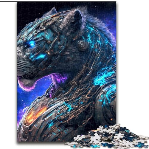 Space Lions Puzzle für Erwachsene und Jugendliche, 1000 Teile, Familienaktivität, Spaß zu Hause, Geburtstagsgeschenk, Reisegeschenk (50x75cm) von LYXIANY