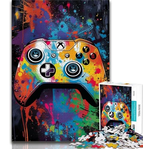 Spiel Graffiti-Puzzles für Erwachsene, 1000-teiliges Puzzle, Lernspielzeug, ganze Familie (75x50cm) von LYXIANY