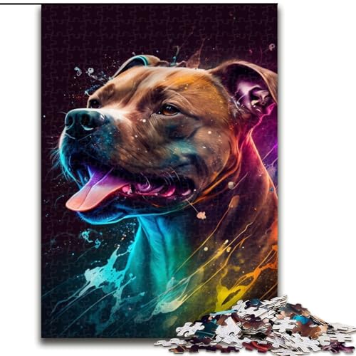 Spirit Dog 1000-teiliges Puzzle, anspruchsvolles Denkspiel, entspannendes Spielzeug für Teenager, Größe 50x75cm von LYXIANY