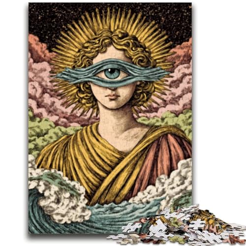 Tarot-Figuren-Puzzle für Teenager, 1000-teiliges Puzzle, Spielspielzeug, jedes Teil ist einzigartig – anspruchsvolles Familienspiel (38x26cm) von LYXIANY