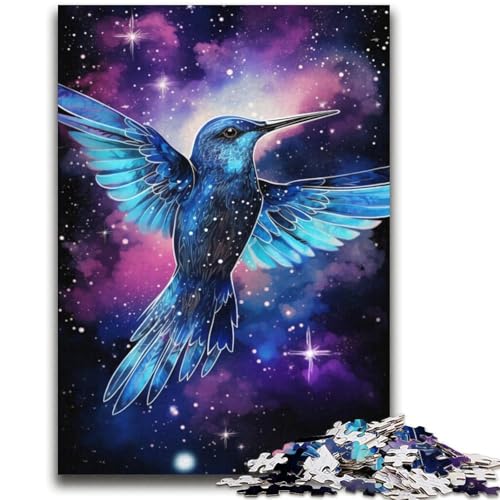 Tier-Kolibri-Puzzle für Teenager, 1000 Teile, Lernspiel, Herausforderungsspielzeug, ganze Familie (38x52cm) von LYXIANY