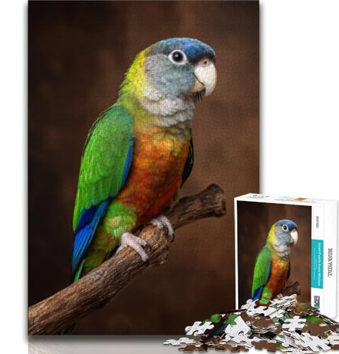 Tier-Papagei-Puzzle 1000 Teile für Erwachsene, anspruchsvoll zu vervollständigen, Aber lustiges und humorvolles Lernspiel zum Geburtstag (50x75cm) von LYXIANY