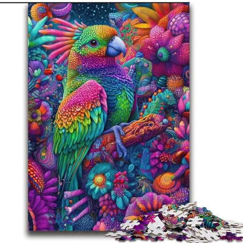 Tier-Papagei-Puzzles für Erwachsene 2000, Familienaktivität, Spaß zu Hause, Geburtstagsgeschenk, Reisegeschenke (70x100cm) von LYXIANY