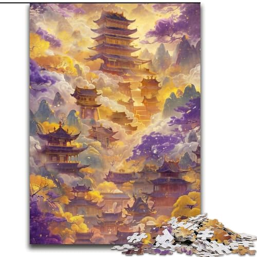 Traumtempel-Puzzles für 1000 Teile aus Holz, anspruchsvolles Denkspiel für Teenager, Spaß für den Spieleabend mit der Familie, Größe 50x75cm Traumtempel-Puzzles für 1000 Teile aus Holz, anspruchsvolles Denkspiel für Teenager, Spaß für den Spieleabend mit der Familie, Größe 50x75cm von LYXIANY