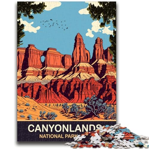 Two Bob Arch Puzzle für Erwachsene, 1000 Teile, Familienspiel zum Stressabbau, schwierige Herausforderung, Geschenke für Freunde und Familie, 1000 Teile (26x38cm) von LYXIANY