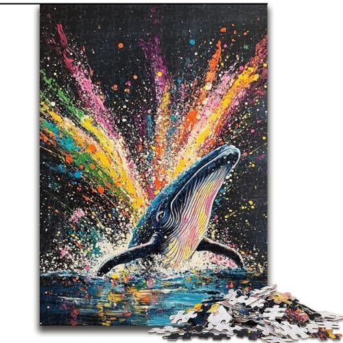 Wal-Graffiti-Puzzles für Erwachsene und Jugendliche, 1000 Teile, anspruchsvolles Spiel und Familienspiel, Eltern-Kind-Interaktion (26x38cm) von LYXIANY