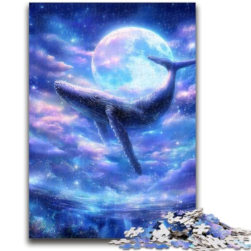 Weltraumwal-Puzzles für Erwachsene und Jugendliche, dekomprimierendes intellektuelles Lernspielzeug, Geburtstagsgeschenk, Geschenke, Wandkunst (50x75cm) von LYXIANY
