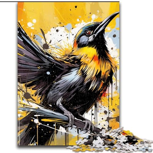 Yellow Bird 1000-teiliges Puzzle, anspruchsvolles Denkspiel für Teenager, 26x38cm Yellow Bird 1000-teiliges Puzzle, anspruchsvolles Denkspiel für Teenager, 26x38cm von LYXIANY