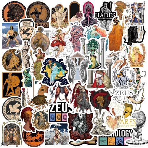 Griechischer Mythos Aufkleber Griechischer Mythos Sticker Set 50 Stücke Niedlich Deko für Auto Laptop Skateboard Fahrrad Moped Motorrad Fahrrad Computer,Geeignet für Erwachsene Kinder Griechischer Mythos Aufkleber Griechischer Mythos Sticker Set 50 Stücke Niedlich Deko für Auto Laptop Skateboard Fahrrad Moped Motorrad Fahrrad Computer,Geeignet für Erwachsene Kinder von LYunMu