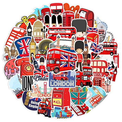 London Bus Aufkleber London Bus Sticker Set 50 Stücke Niedlich Deko für Auto Laptop Skateboard Fahrrad Moped Motorrad Fahrrad Computer,Geeignet für Erwachsene Kinder London Bus Aufkleber London Bus Sticker Set 50 Stücke Niedlich Deko für Auto Laptop Skateboard Fahrrad Moped Motorrad Fahrrad Computer,Geeignet für Erwachsene Kinder von LYunMu