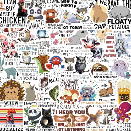 Lustige Tiere Aufkleber Funny Animals Sticker Set 50 Stücke Niedlich Deko für Auto Laptop Skateboard Fahrrad Moped Motorrad Fahrrad Computer,Geeignet für Erwachsene Kinde Lustige Tiere Aufkleber Funny Animals Sticker Set 50 Stücke Niedlich Deko für Auto Laptop Skateboard Fahrrad Moped Motorrad Fahrrad Computer,Geeignet für Erwachsene Kinde von LYunMu