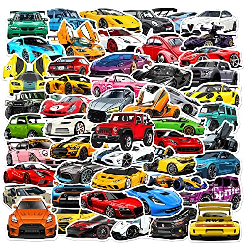 Sportwagen Rennen Aufkleber Sportwagen Sticker Set 50 Stücke Niedlich Deko für Auto Laptop Skateboard Fahrrad Moped Motorrad Fahrrad Computer,Geeignet für Erwachsene Kinder Sportwagen Rennen Aufkleber Sportwagen Sticker Set 50 Stücke Niedlich Deko für Auto Laptop Skateboard Fahrrad Moped Motorrad Fahrrad Computer,Geeignet für Erwachsene Kinder von LYunMu