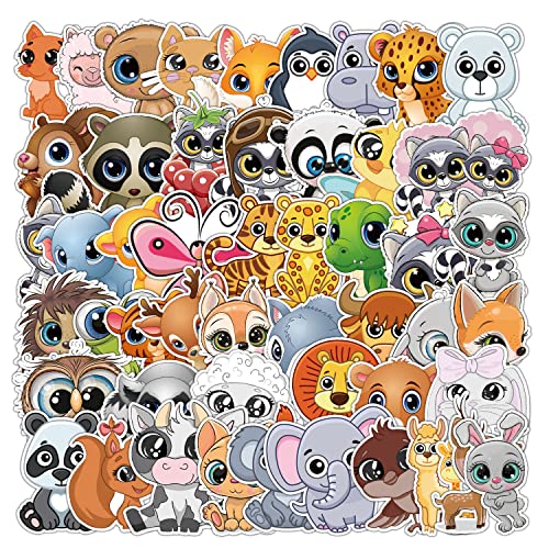 Tiere Aufkleber Große Augen Tiere Sticker Set 50 Stücke Niedlich Deko für Auto Laptop Skateboard Fahrrad Moped Motorrad Fahrrad Computer,Geeignet für Erwachsene Kinder Tiere Aufkleber Große Augen Tiere Sticker Set 50 Stücke Niedlich Deko für Auto Laptop Skateboard Fahrrad Moped Motorrad Fahrrad Computer,Geeignet für Erwachsene Kinder von LYunMu