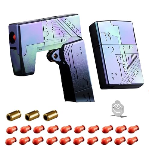 Legierung Anti Stress Spielzeug ,Kann Verformt Werden Soft Bullet Guns Toy + 20 Soft Bullet BüRo-Schreibtisch EDC Spielzeug, Freunde Legierung Anti Stress Spielzeug ,Kann Verformt Werden Soft Bullet Guns Toy + 20 Soft Bullet BüRo-Schreibtisch EDC Spielzeug, Freunde von LZAHSH